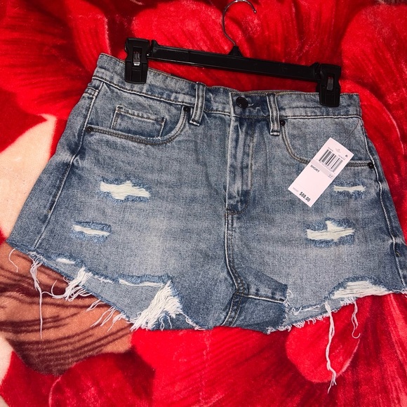 NWT Blank NYC The Barrow Vintage High-Rise Shorts size 27 - Picture 6 of 7